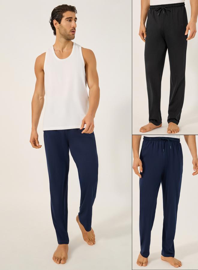 Styli Set of 2 - Straight Pyjama with Drawcord  - Image 1