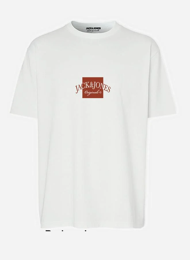 JACK & JONES Graphic Print Crew Neck T-Shirt