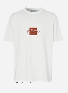 Jack Jones Graphic Print Crew Neck T-Shirt 