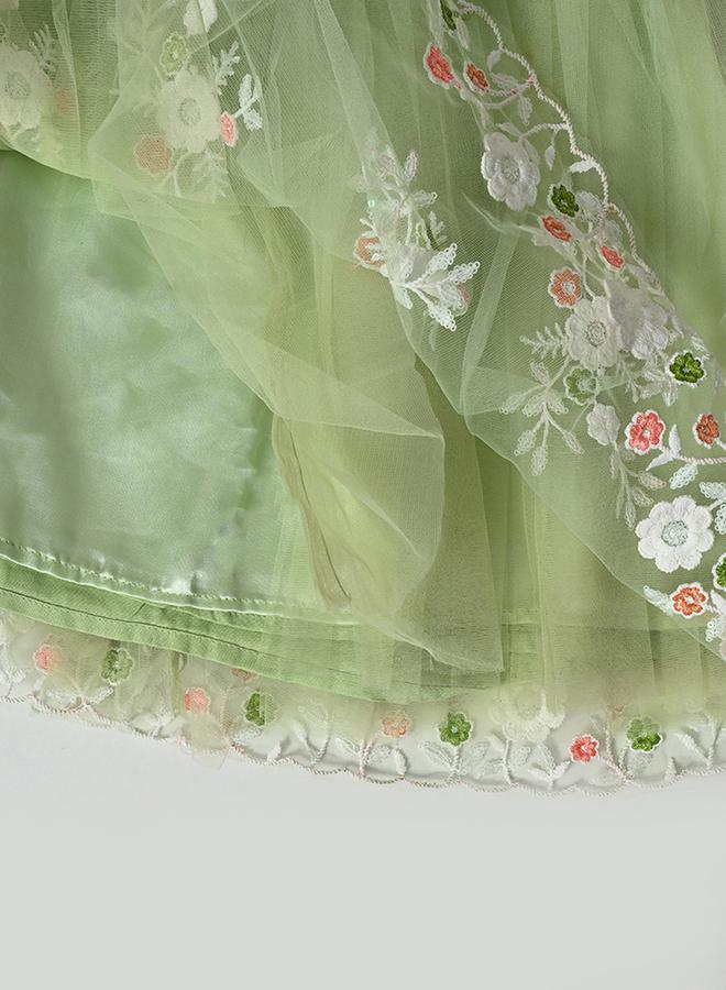 بيلا مودا فستان بتطريز الزهور - Image 4