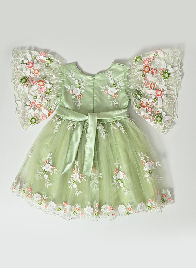 بيلا مودا فستان بتطريز الزهور - Image 2