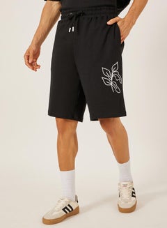 Styli Embroidered Oversized T-Shirt and Shorts Co-Ords  - Image 5