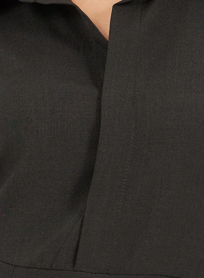 ستايلي فستان بليسيه بوبلين