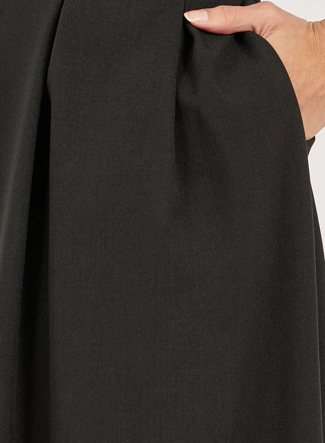 ستايلي فستان بليسيه بوبلين