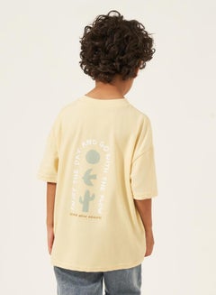 Styli Oversized Graphic Print T-Shirt  - Image 4