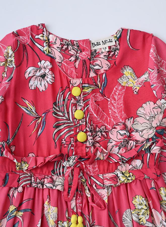 بيلا مودا فستان بطبعة زهور - Image 4