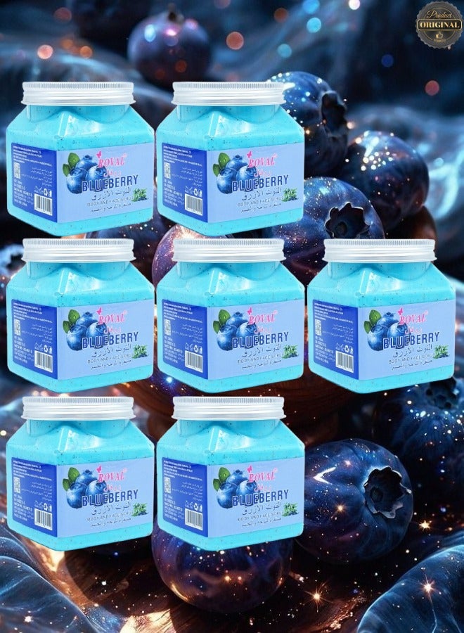 ROVAL 7 Pieces Blueberry Body And Face Scrub  - Image 1