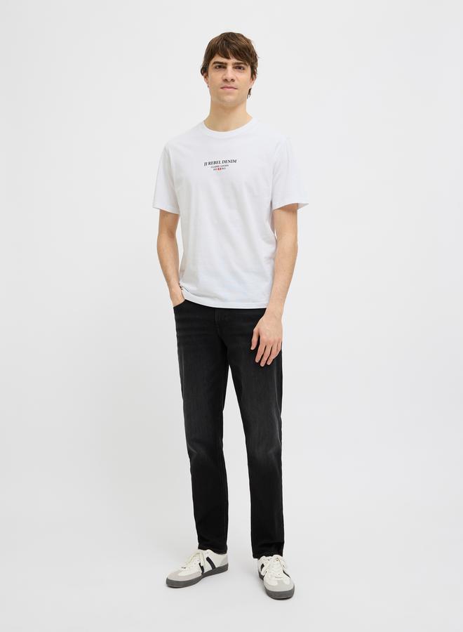 JJ Rebel by Jack & Jones Slogan Print Crew Neck T-Shirt  - Image 5