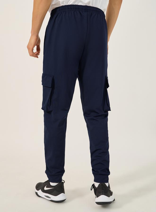 Styli Slim Fit Cargo Trackpants with Zip Pocket Detail  - Image 4
