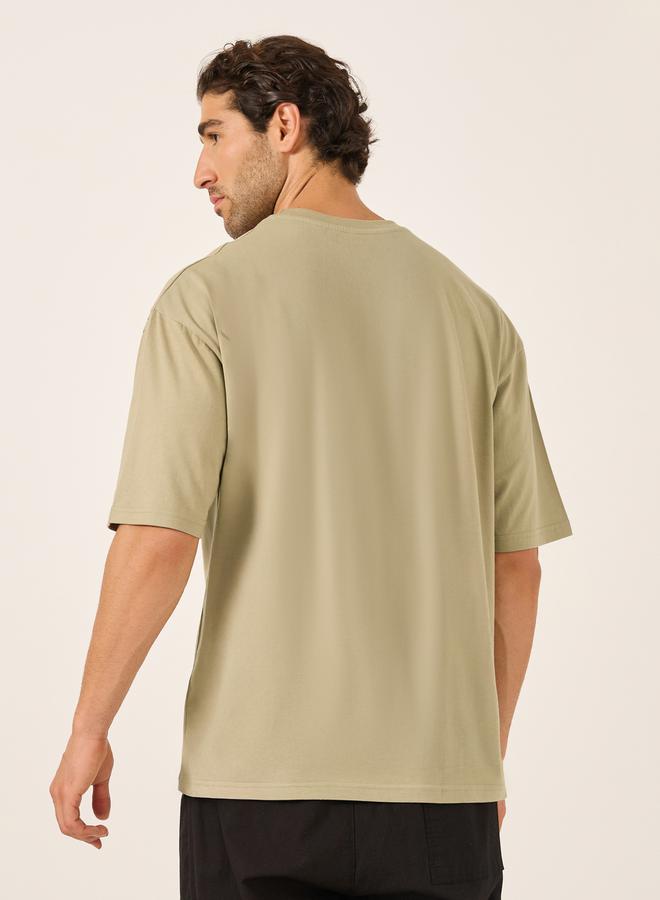 Styli - Tokyo Graphic Print Short Sleeve Oversized T-Shirt - Image 1