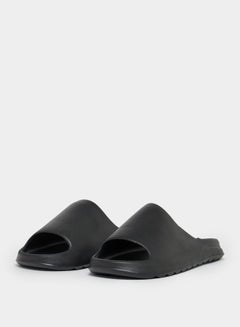 Styli Open Toe Wide Strap Chunk Slides  - Image 2