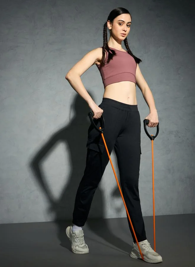 Technosport Technosport Logo Print 4-Way Stretch Joggers