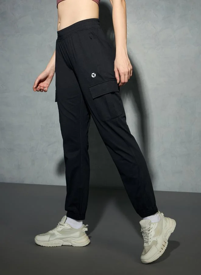 Technosport Technosport Logo Print 4-Way Stretch Joggers