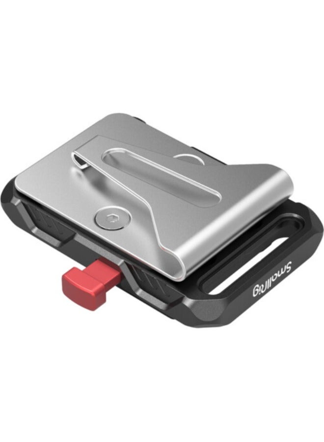 SmallRig Mini V-Lock Battery Plate with Belt Clip - Image 4