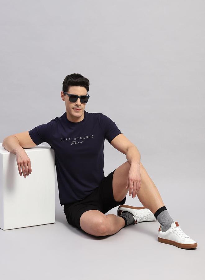 Rock.it Men Navy Blue Printed T-Shirt - Image 5