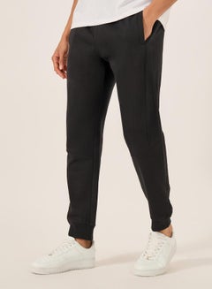 Styli Slim Fit Fleece Joggers with Drawstring  - Image 2