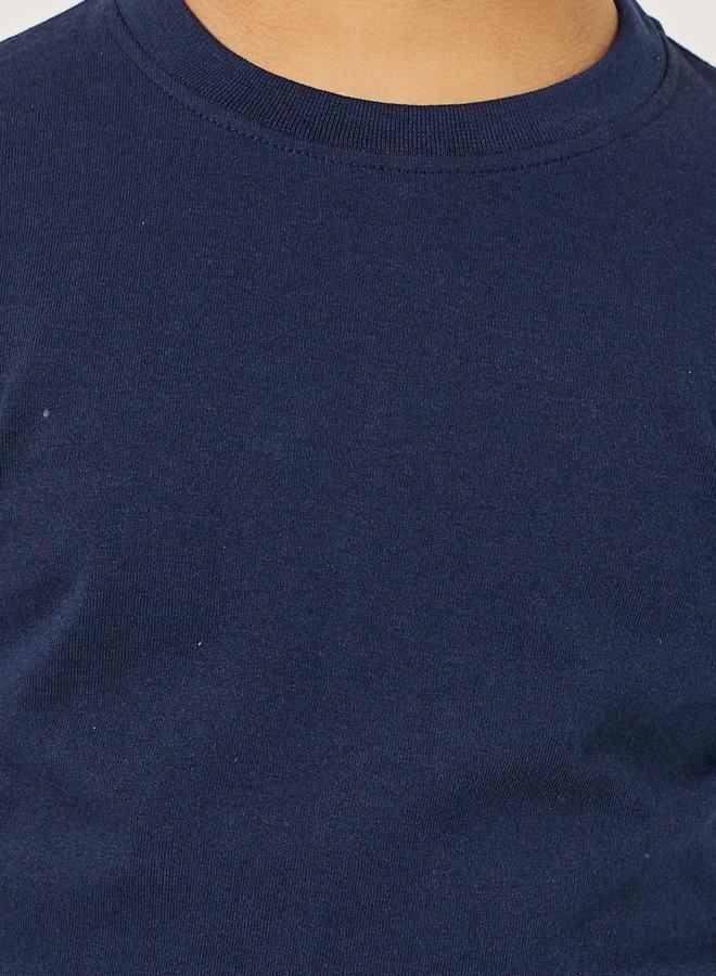 Styli - Solid Round Neck T-Shirt - Image 1