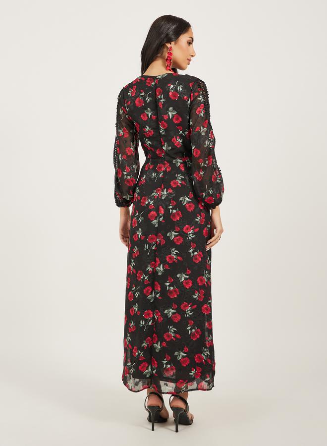 Styli Floral Print Dress  - Image 5