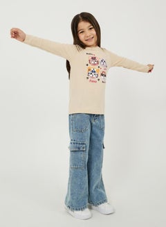 Styli Graphic Print Regular Fit T-Shirt  - Image 3