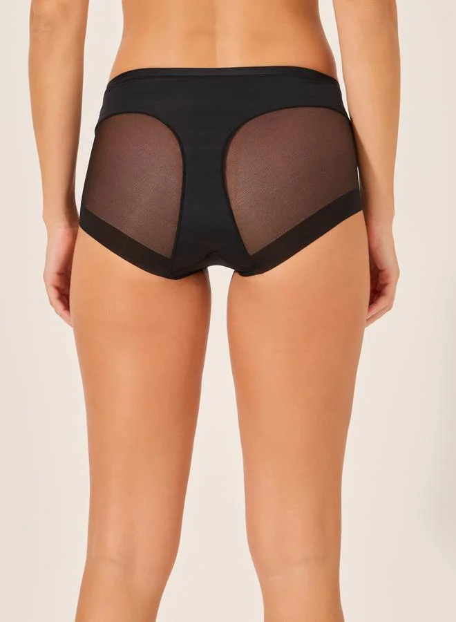 Styli Pack of 2 - Mesh Insert Short Briefs