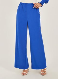 Styli Bishop Sleeve Buttoned Longline Shirt with Wide Leg Pants Set  - Image 5