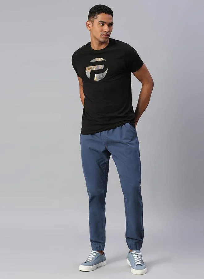 Dennis Lingo Dennis Lingo Cotton Tapered Fit Joggers Trousers