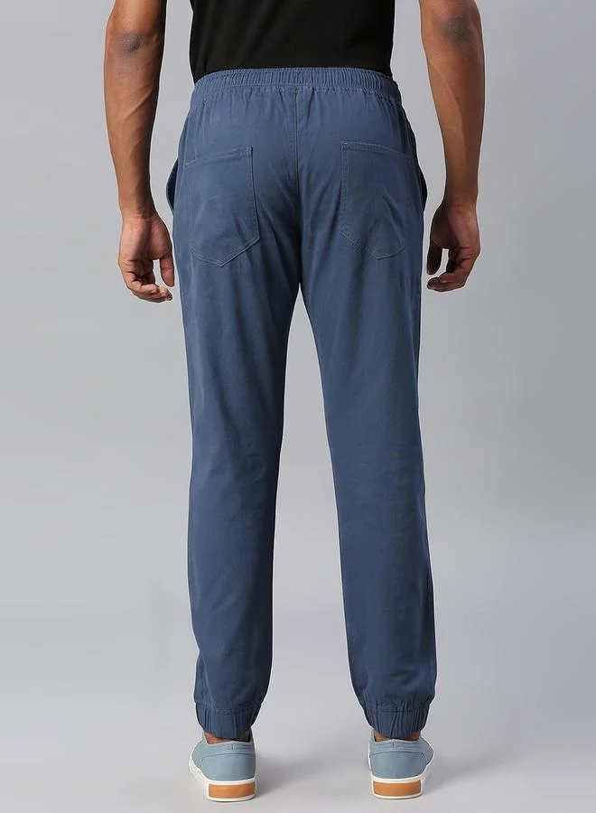 Dennis Lingo Dennis Lingo Cotton Tapered Fit Joggers Trousers