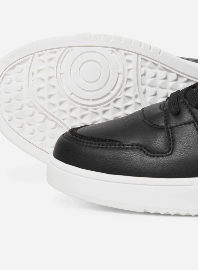 JACK & JONES Logo Detail Lace-Up Sneakers