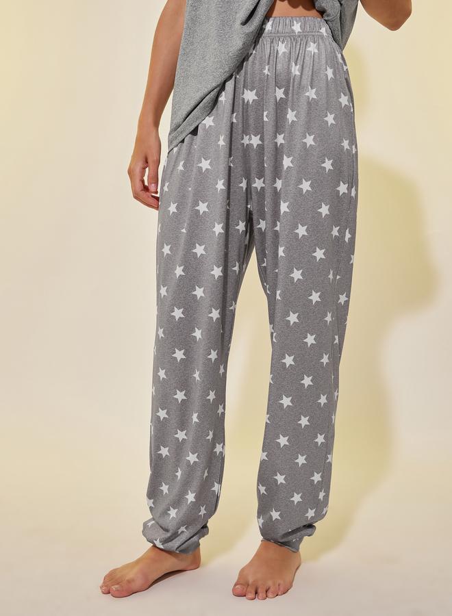 Take Two Round Neck Short Sleeve T-Shirt and Joggers Set - Image 4