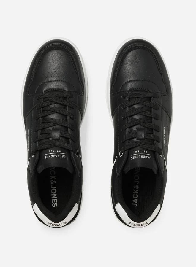 JACK & JONES Logo Detail Lace-Up Sneakers