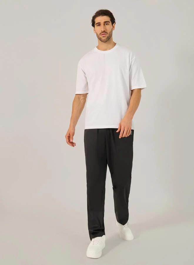Styli Back Graphic Print Oversized T-Shirt