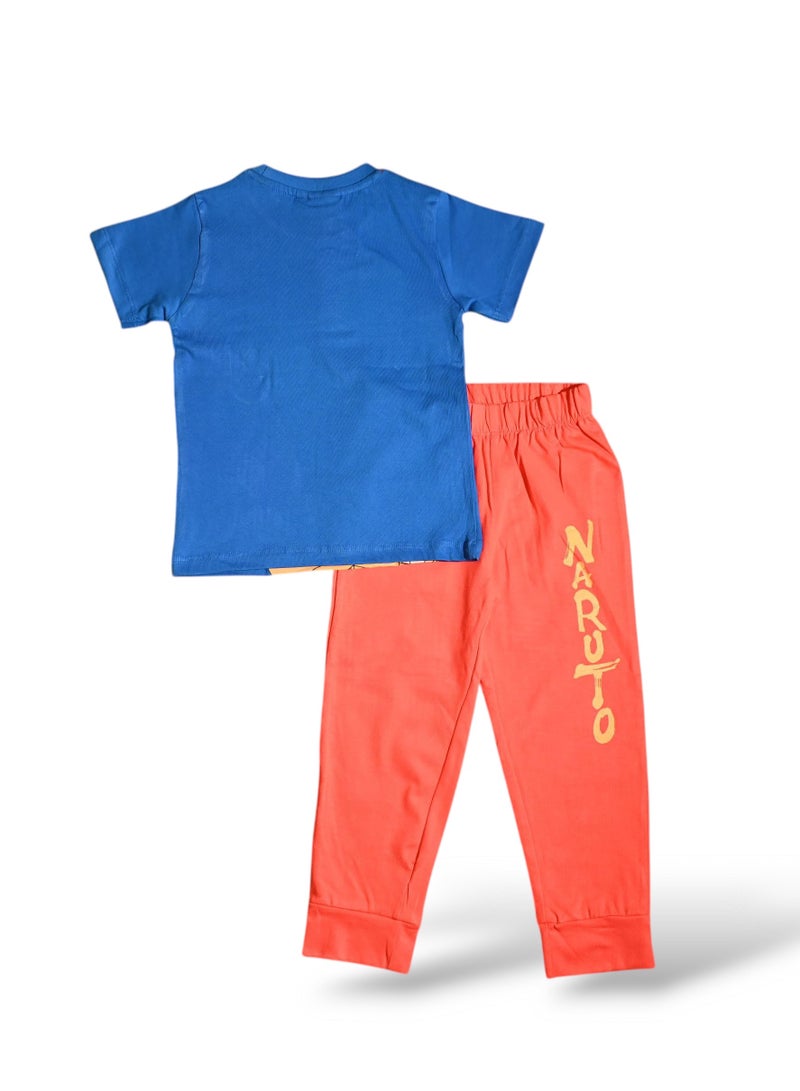 NARUTO BOYS SHORT SLEEVE PAJAMA SET - Image 4