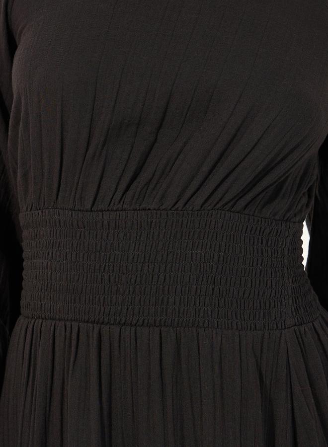 Styli Black Mockneck Dress - Image 4