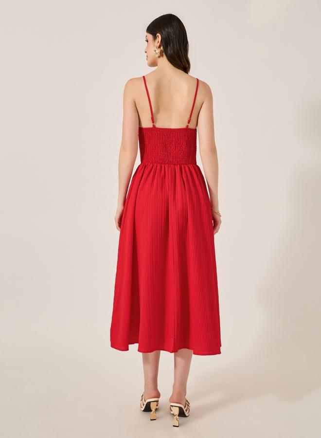 Styli Bow Accent Dress  - Image 5