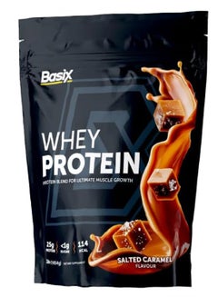 Basix Whey Protein Salted Caramel 1 lb  - Image 1