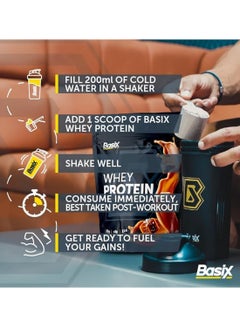 Basix Whey Protein Salted Caramel 1 lb  - Image 3