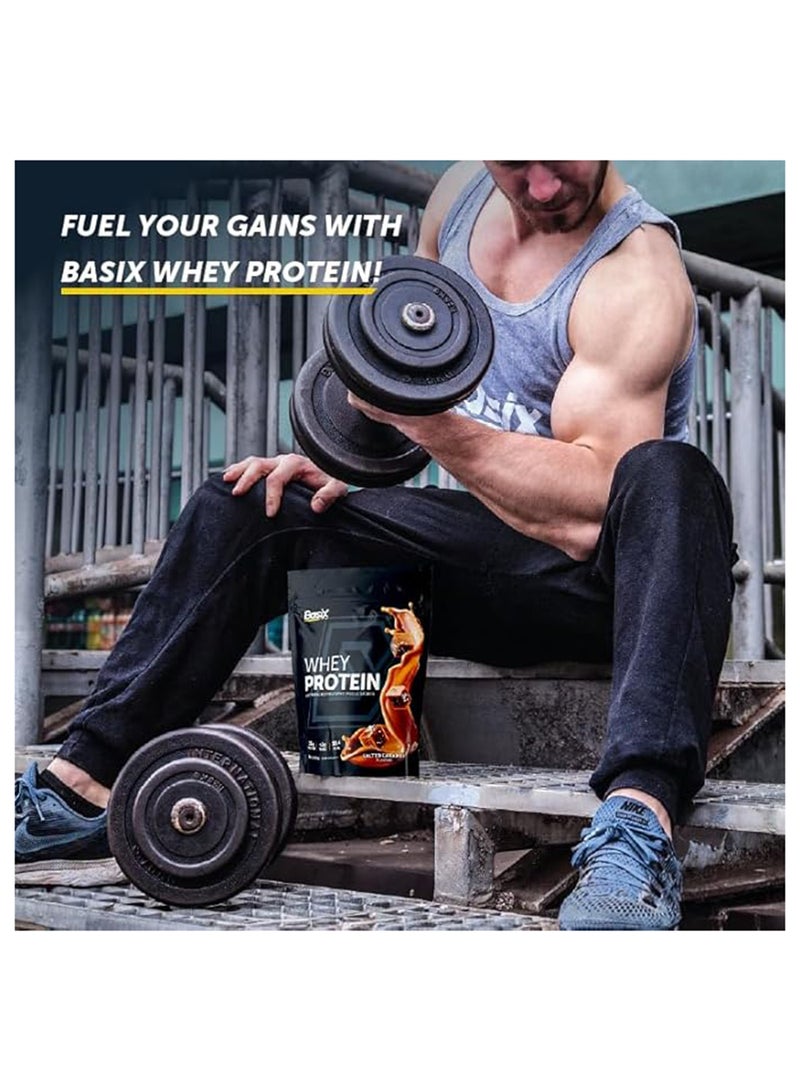 Basix - Whey Protein Salted Caramel 1 lb - Image 1
