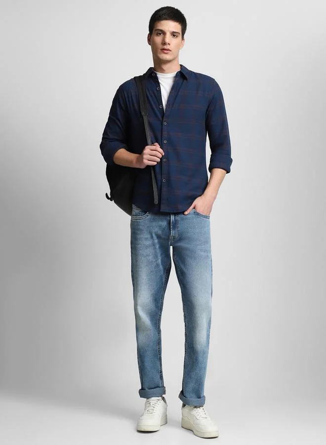 Dennis Lingo Checked Long Sleeves Casual Shirt by Styli