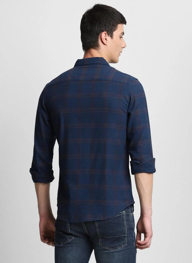 Dennis Lingo Checked Long Sleeves Casual Shirt by Styli