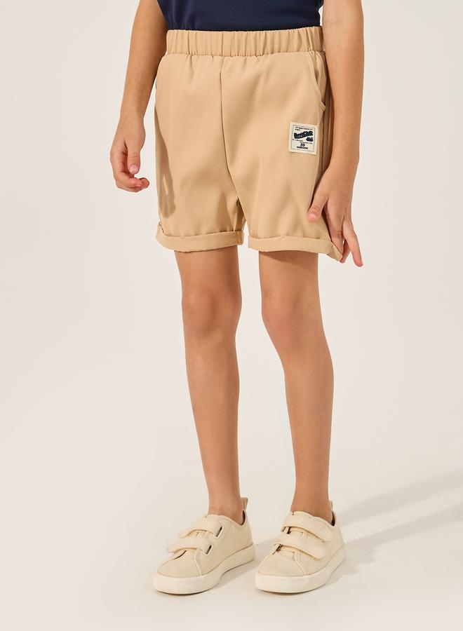 Styli Embroidered Polo T-Shirt and Shorts Set  - Image 4