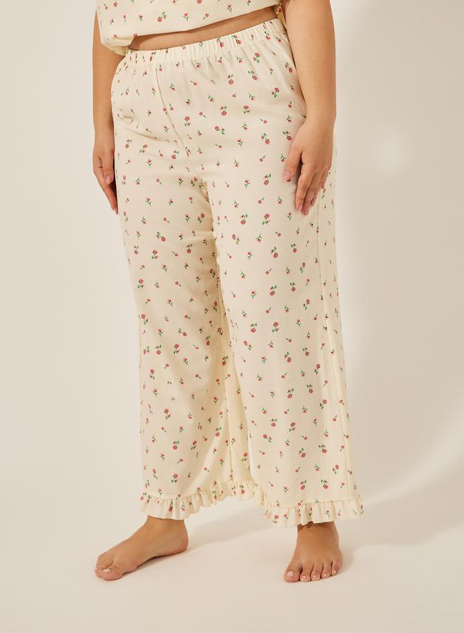 Styli Floral print matching pyjama set  - Image 5