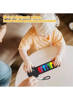 DAREU Micro Rainbow Piano Keychain – Real Playable Mini Electronic Keyboard with 12 Color Keys & Built-In Speaker – Silicone Piano Pad for Kids & Musicians – Portable Toy for Backpack or Pocket – Battery Included  - Image 4