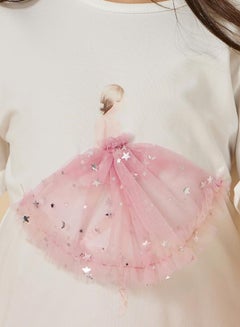 Styli Graphic Print T-Shirt and Skirt Set  - Image 3
