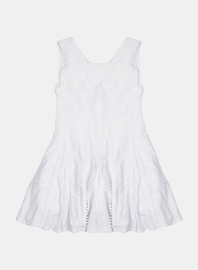 Tyess Girl Ecru Overall - Image 5