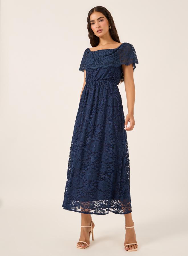 Styli Lace Off-Shoulder Dress  - Image 2