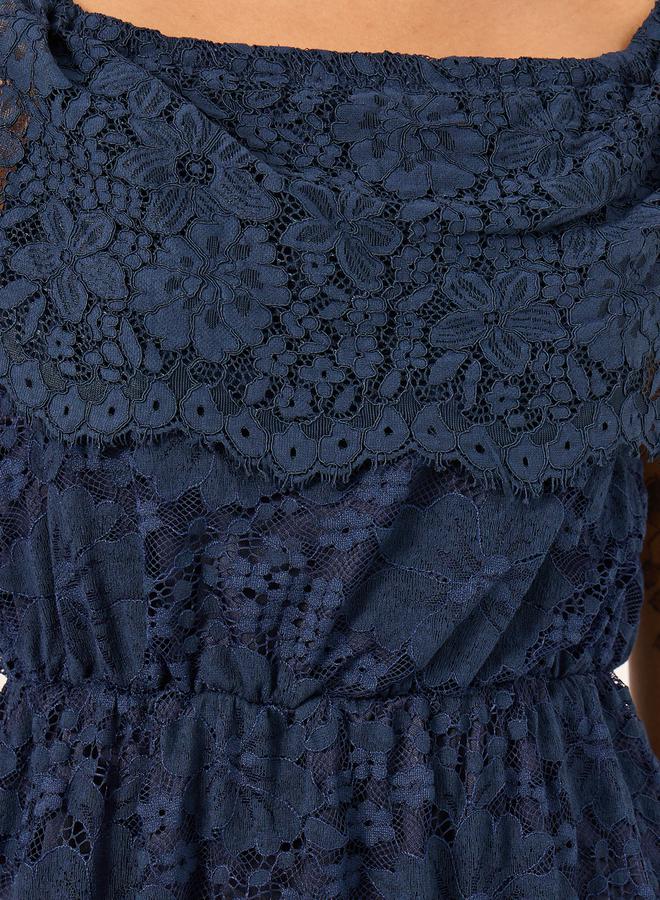 Styli Lace Off-Shoulder Dress  - Image 4