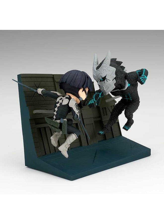 Banpresto Kaiju No. 8 WCF Log Soshiro Hoshina Vs Kaiju No. 8 Statue