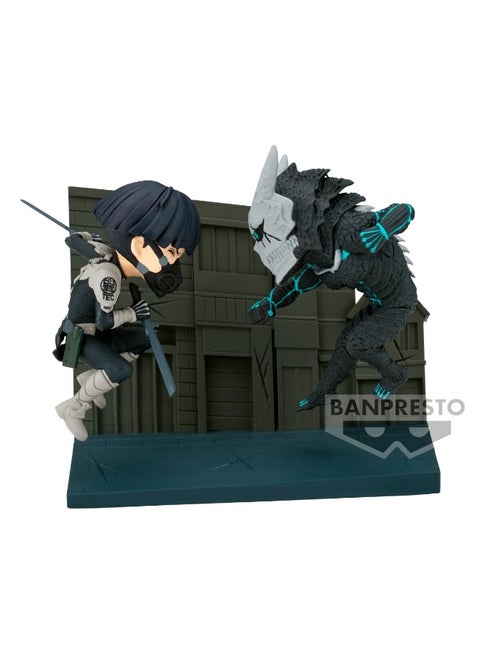Banpresto Kaiju No. 8 WCF Log Soshiro Hoshina Vs Kaiju No. 8 Statue