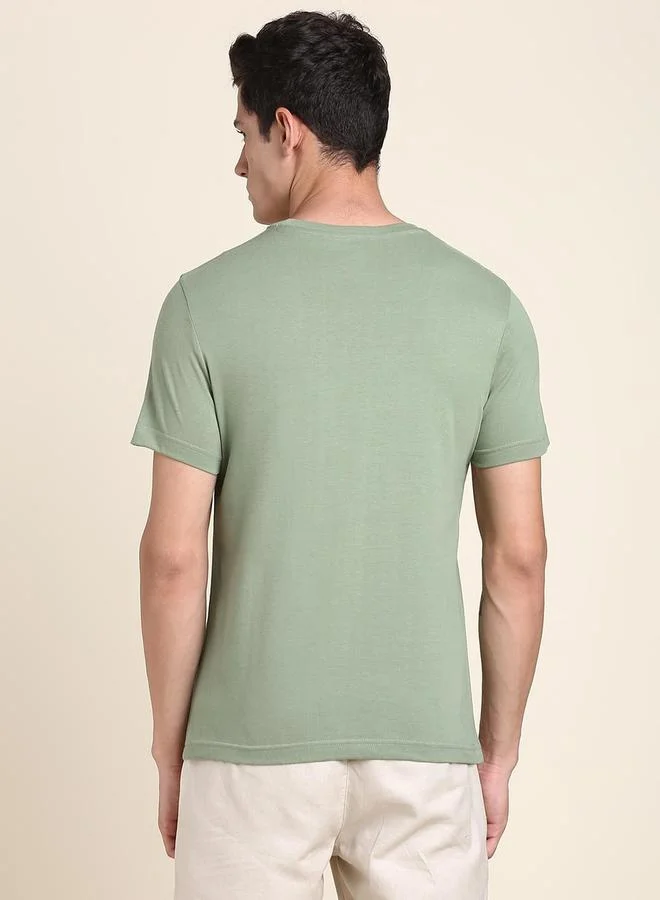 Dennis Lingo Printed Slim Fit T-Shirt by Styli