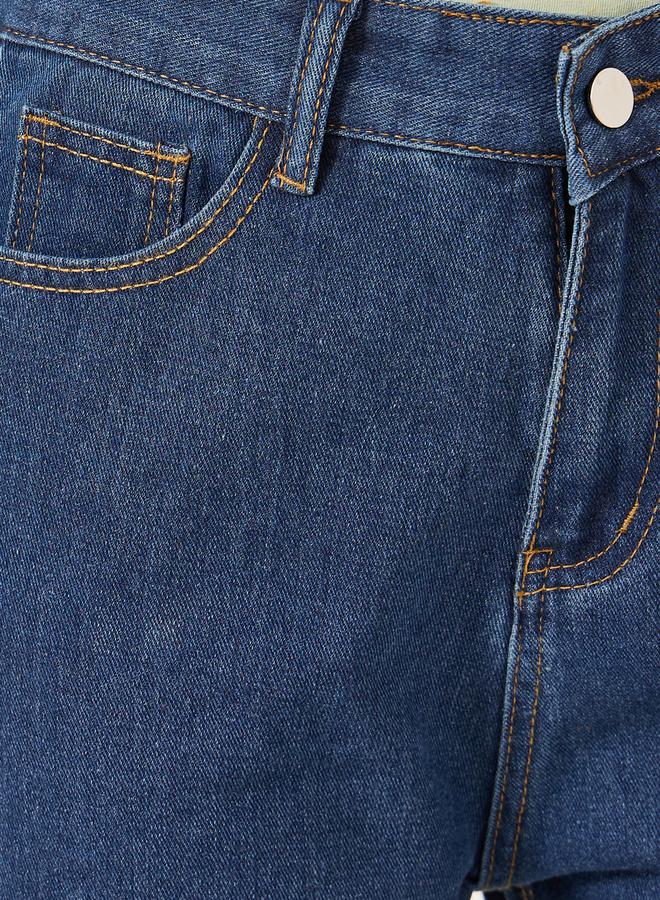 Styli Mid Rise Five-Pocket Straight Fit Jeans  - Image 3